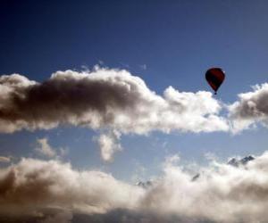 Puzzle Μπαλόνι στα σύννεφα